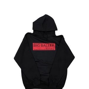 Big Baller Brand red diamond Hoodie
